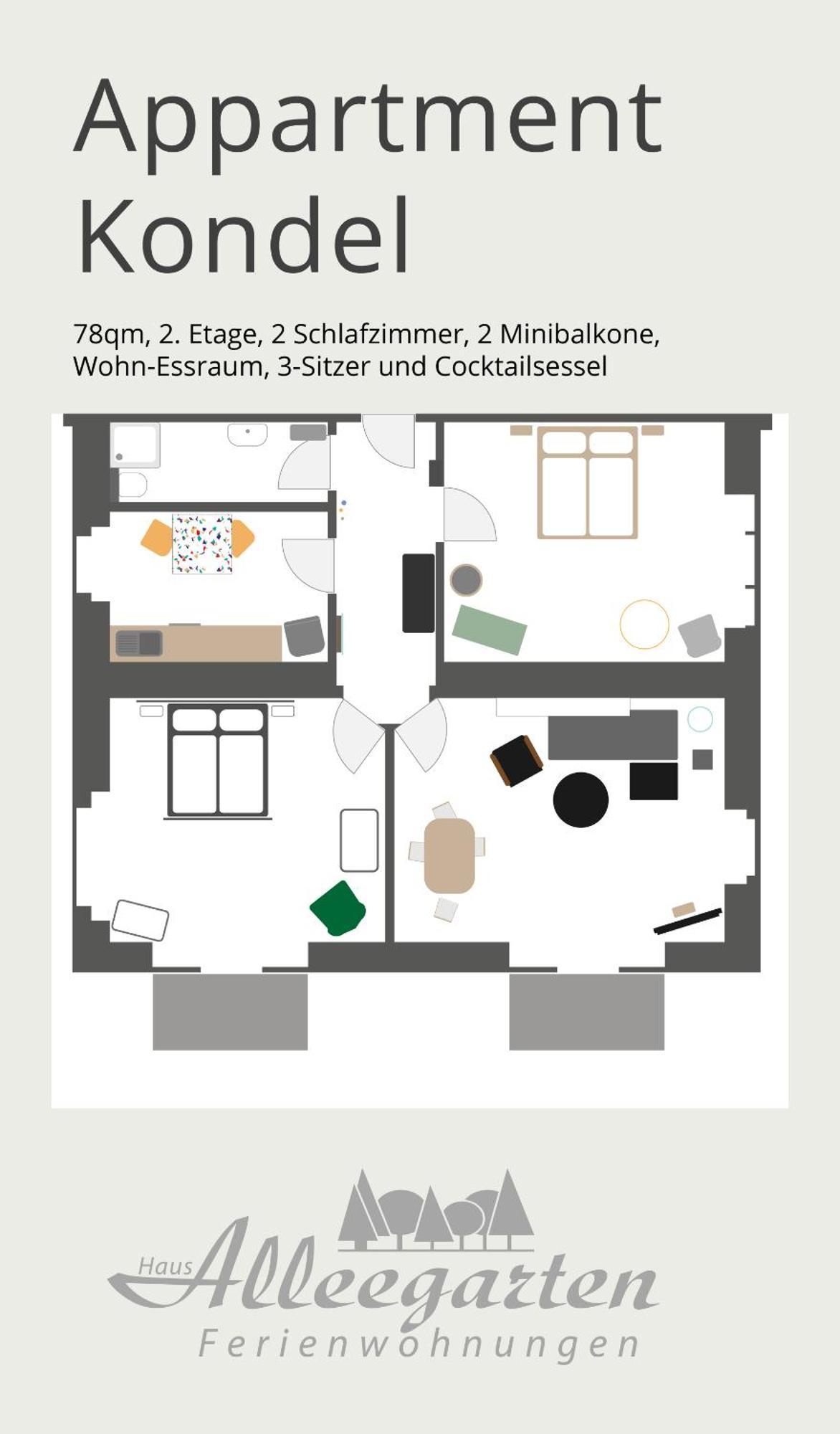 Haus Alleegarten Bad Bertrich Zimmer foto